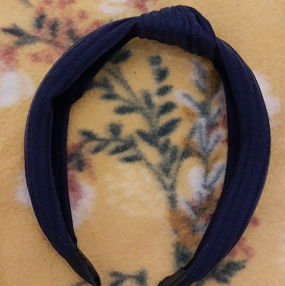Blue headband for women